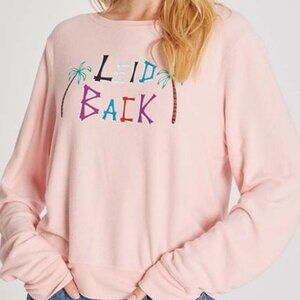 Wildfox NWT Leid Back Sweatshirt